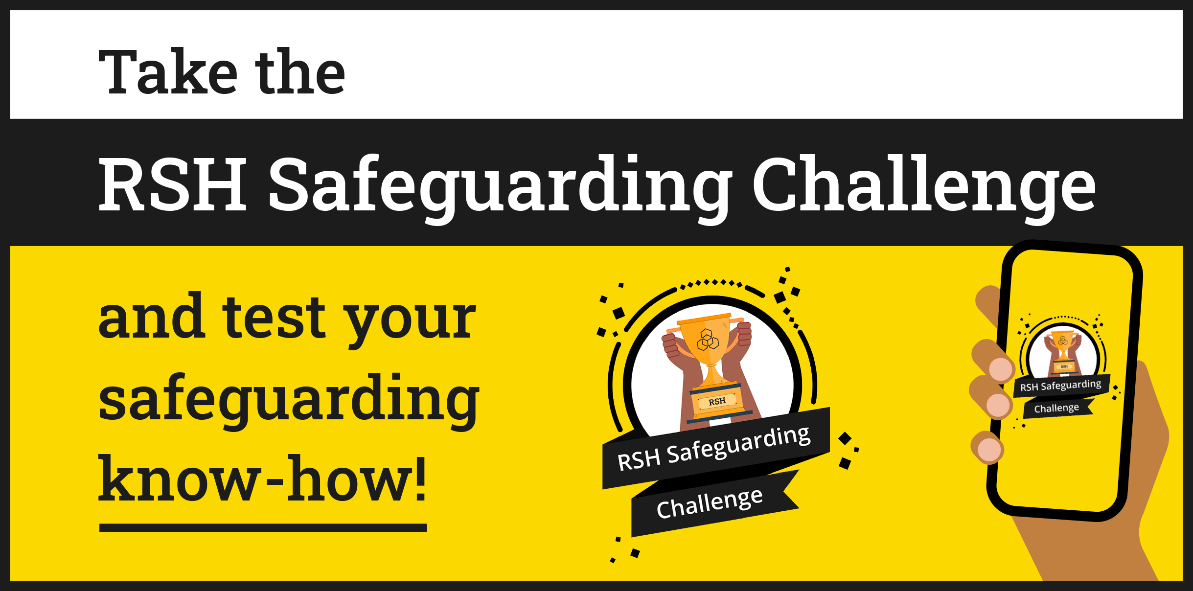 take the RSH safeguarding challenge